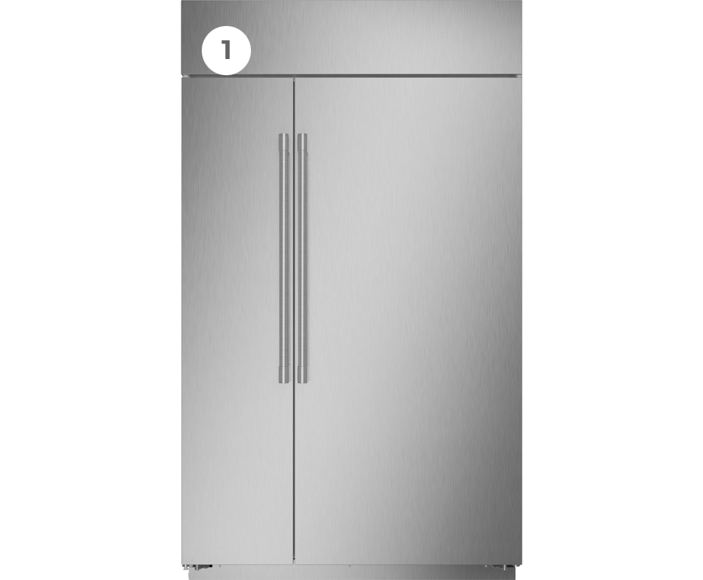 stainless steel Monogram Refrigerator