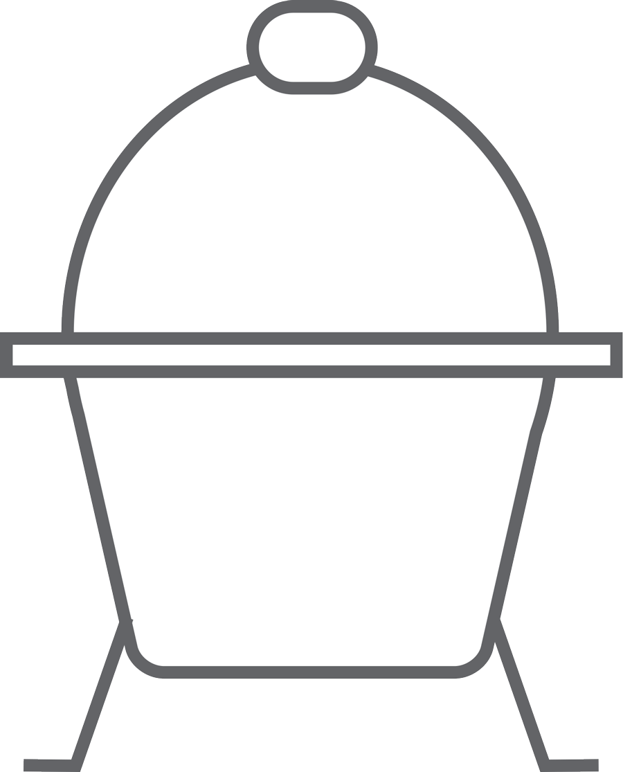 icon of a kamado grill