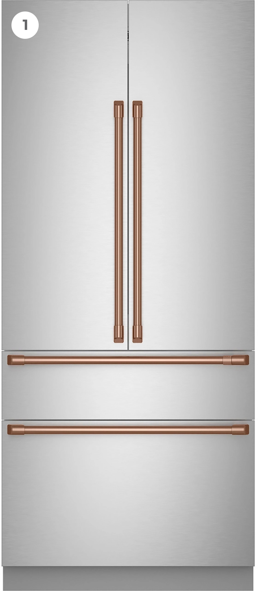 fridge with a temperature-controlled drawer