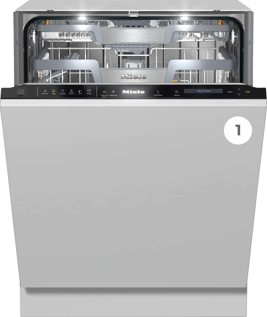 fully-integrated Miele dishwasher