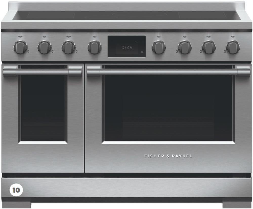 FISHER & PAYKEL SERIES 11 PROFESSIONAL SERIES RIV3486 48 INCH FREESTANDING ELECTRIC INDUCTION SMART RANGE